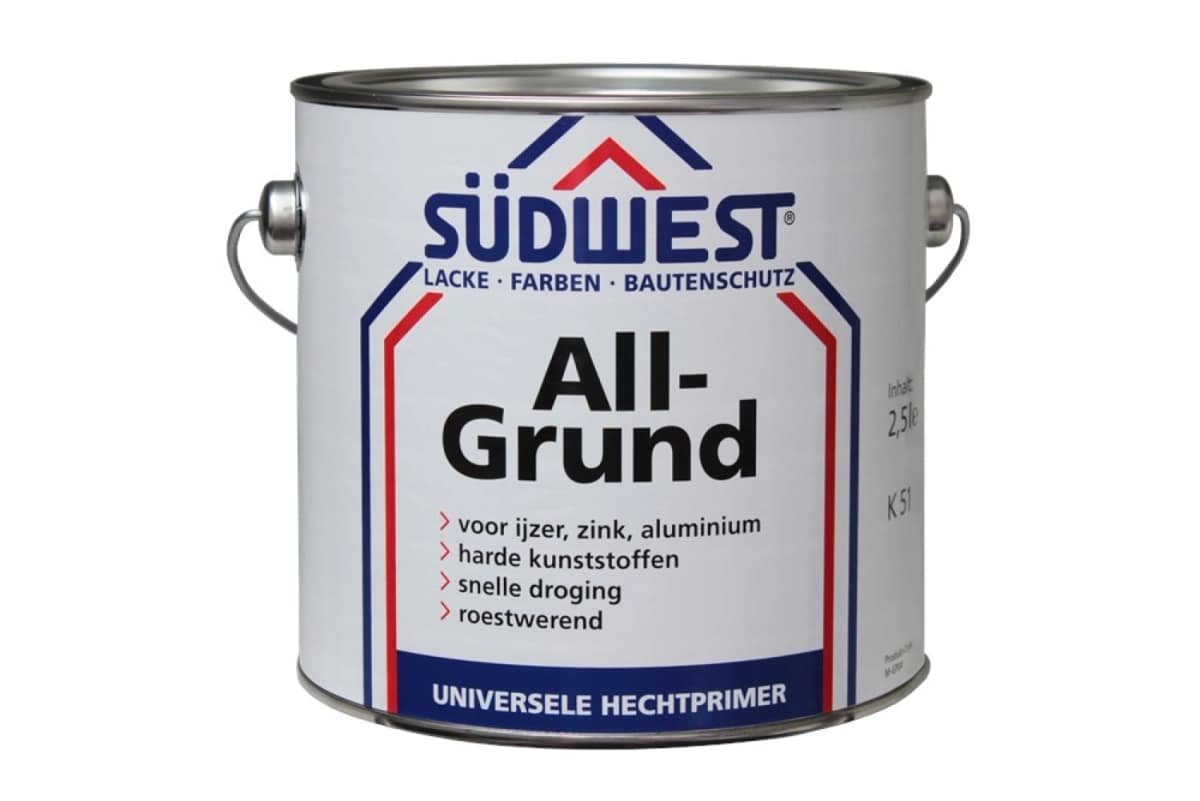 Südwest Allgrund K51 - Ral 9005 Zwart - 2,5L