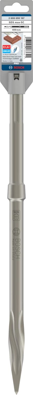 Bosch 2608690167 SDS-max RTec Speed Puntbeitel - 400mm thumbnail 2
