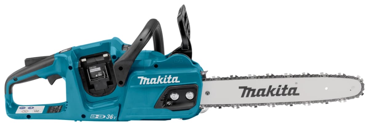 Makita DUC355PG4J LXT 2x18V Li-Ion Accu Kettingzaag Set (4x 6.0Ah) In Mbox - 35cm thumbnail 3