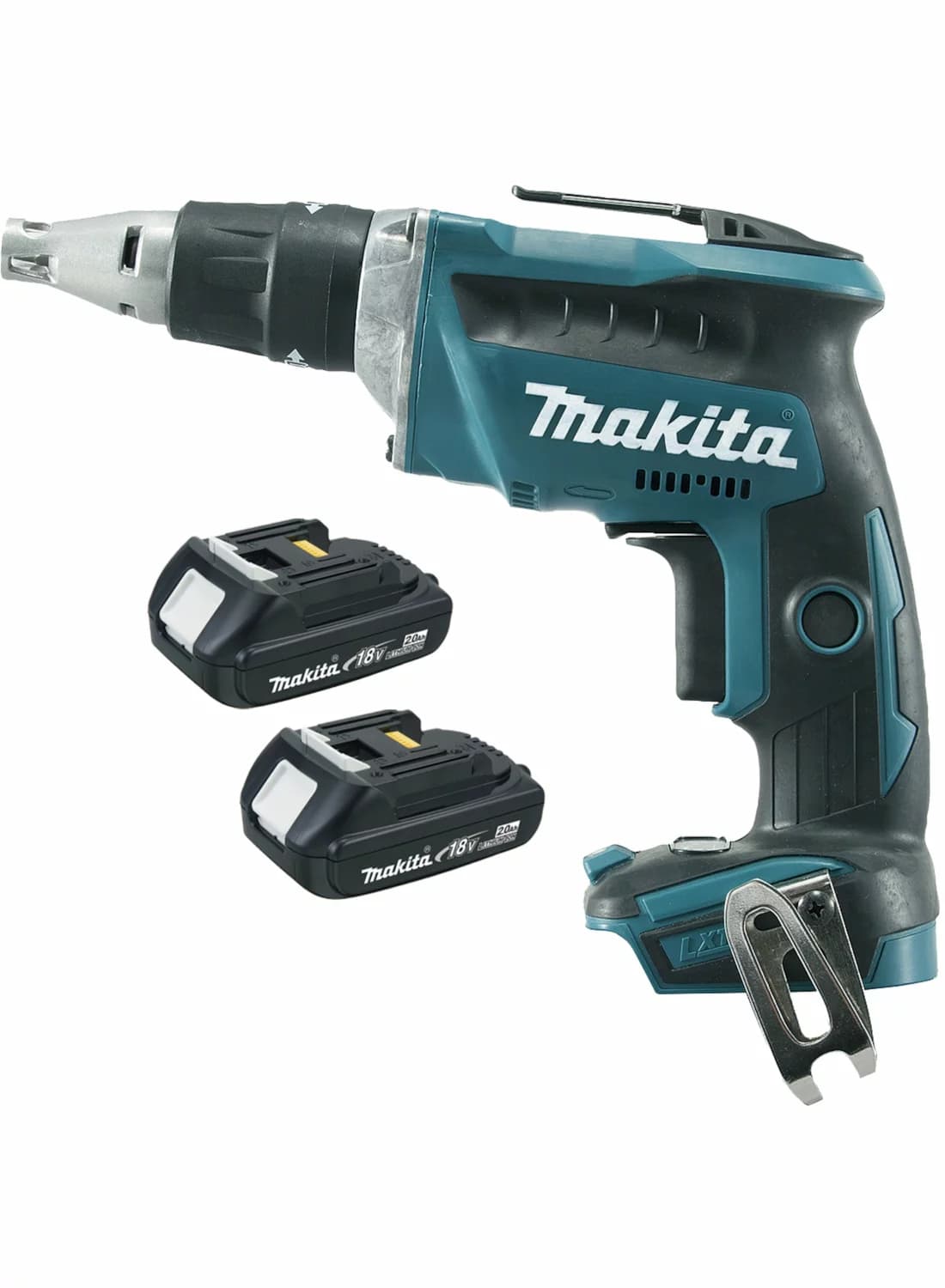 Makita DFS452RAJ 18V Li-Ion Accu Schroevendraaier Set In Mbox (2x 2,0Ah Accu)