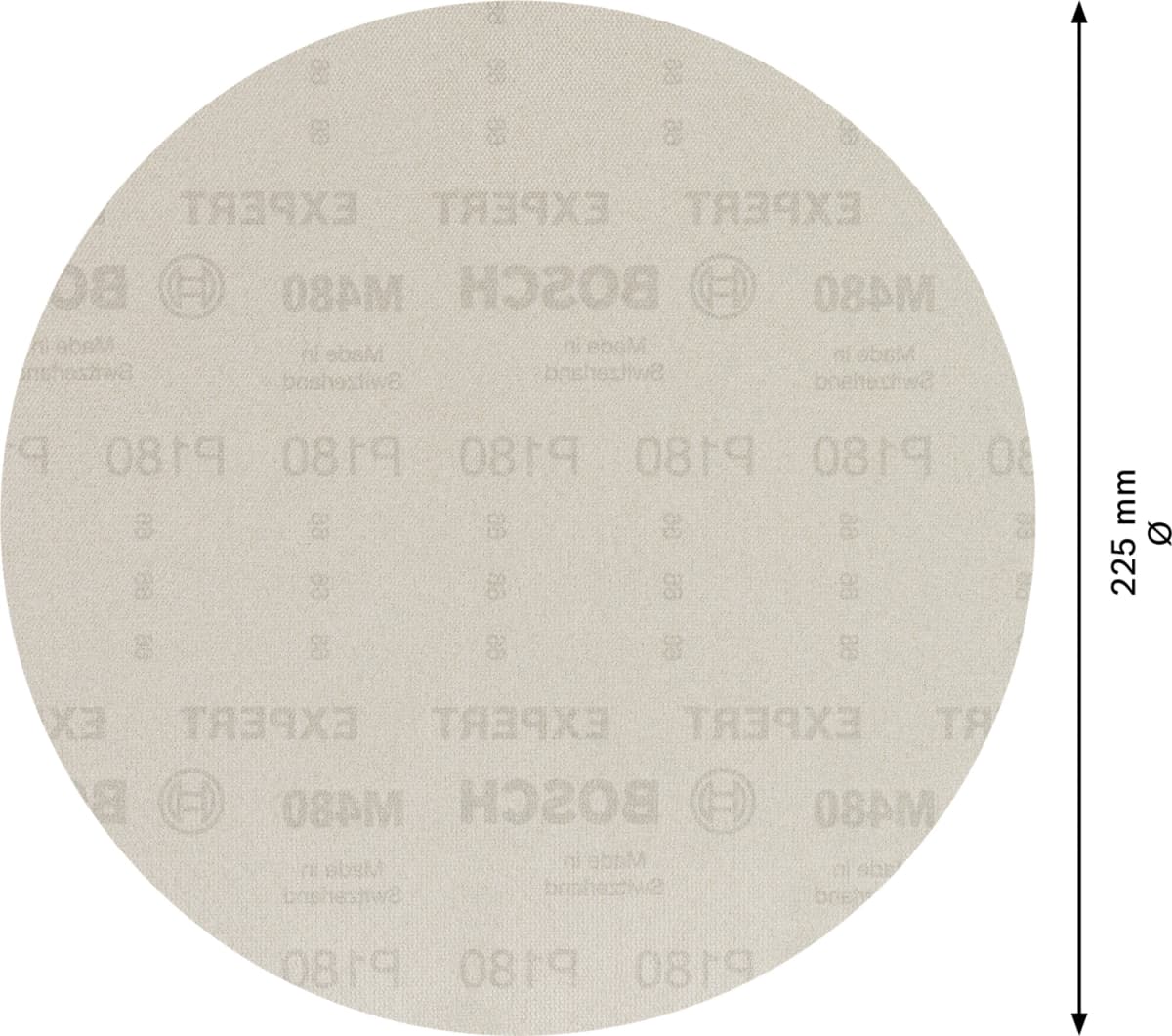 Bosch 2608900711 EXPERT M480 Schuurnet Best For Wood And Paint - 225mm, K180, 25st thumbnail 4