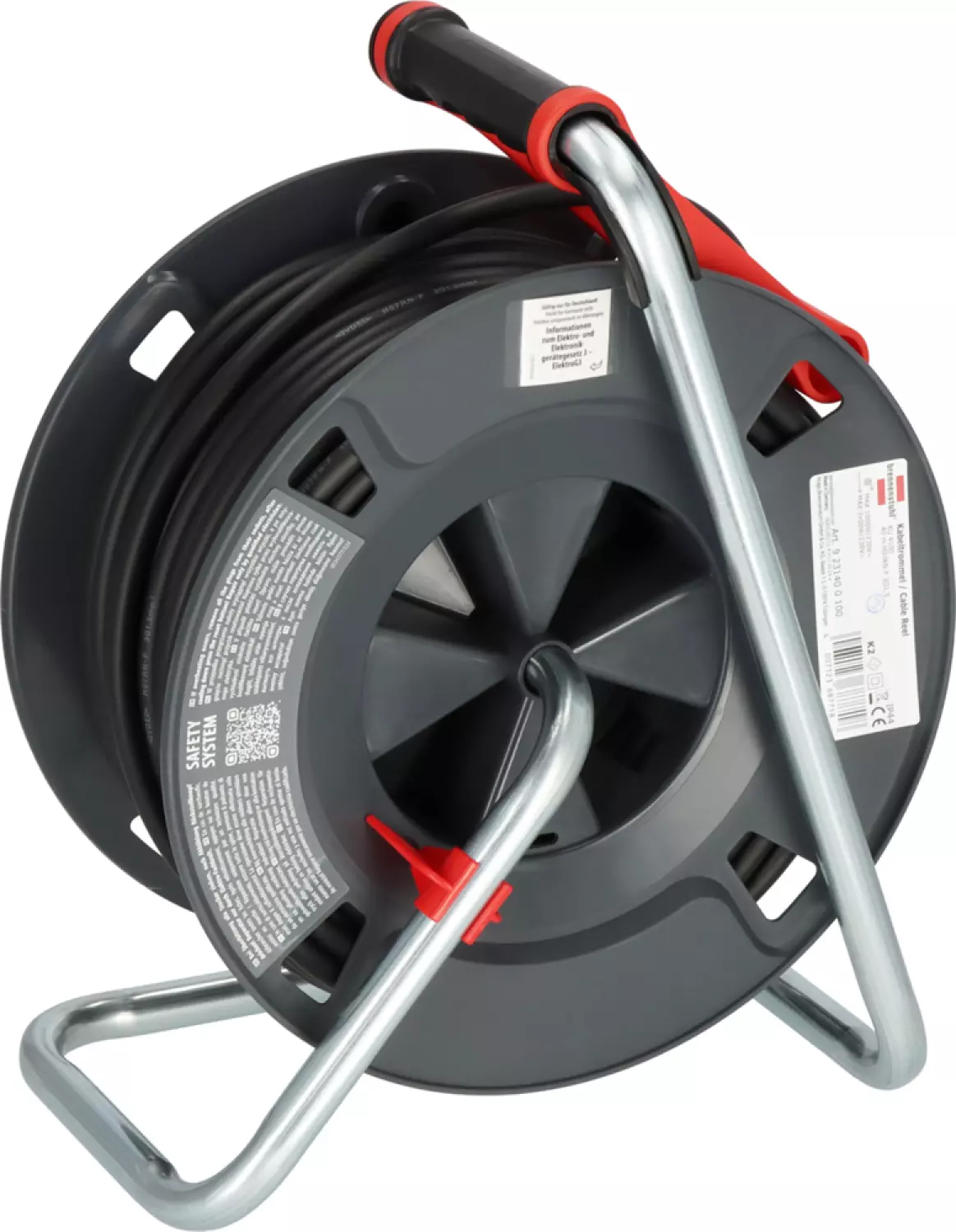 Brennenstuhl Professional KU 4100 Kabelhaspel 5-voudig 300 H07RN-F 3G1,5 - IP44 - 40m thumbnail 2