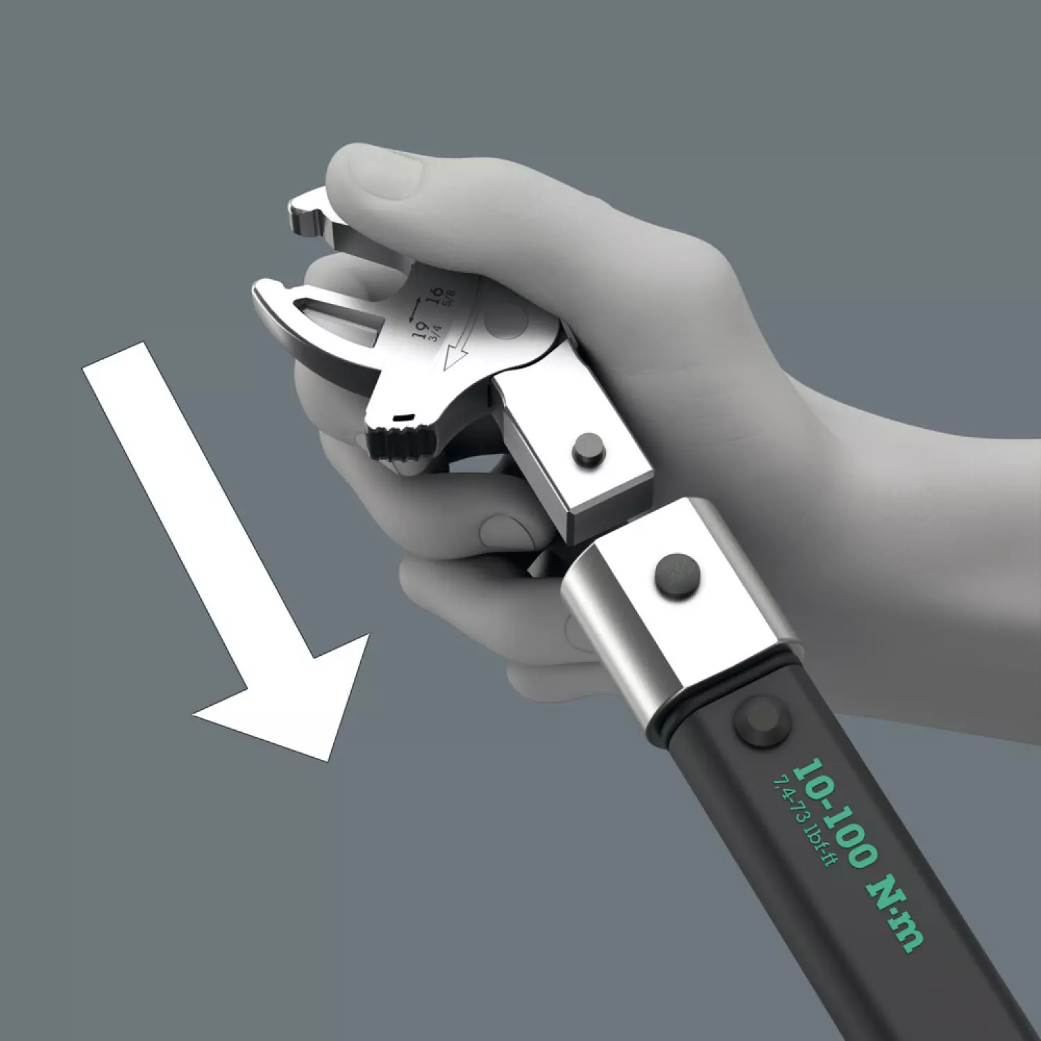 Wera 05136076001 9530 4-delig Draaimomentsleutelset Voor Warmtepompen/airco's In Etui thumbnail 3