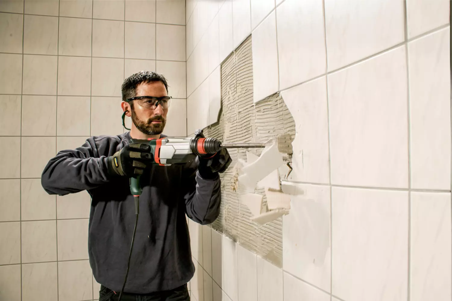 Metabo UHEV 2860-2 Quick SDS-plus Combihamer Incl. Snelspanboorkop In Koffer - 1100W - 3,4J thumbnail 3