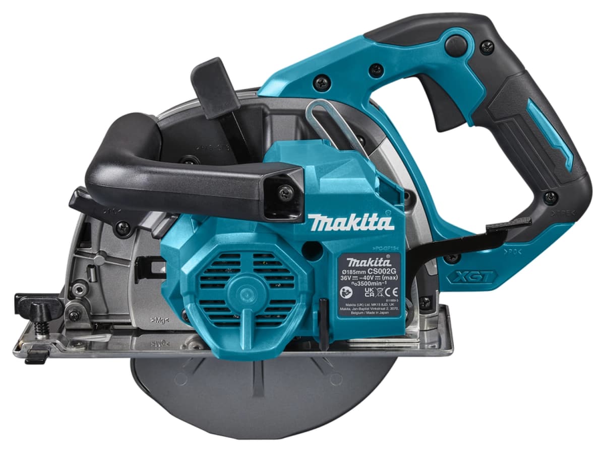 Makita CS002GZ 40V Max Li-Ion Accu Metaal Cirkelzaag Body - 185mm thumbnail 4