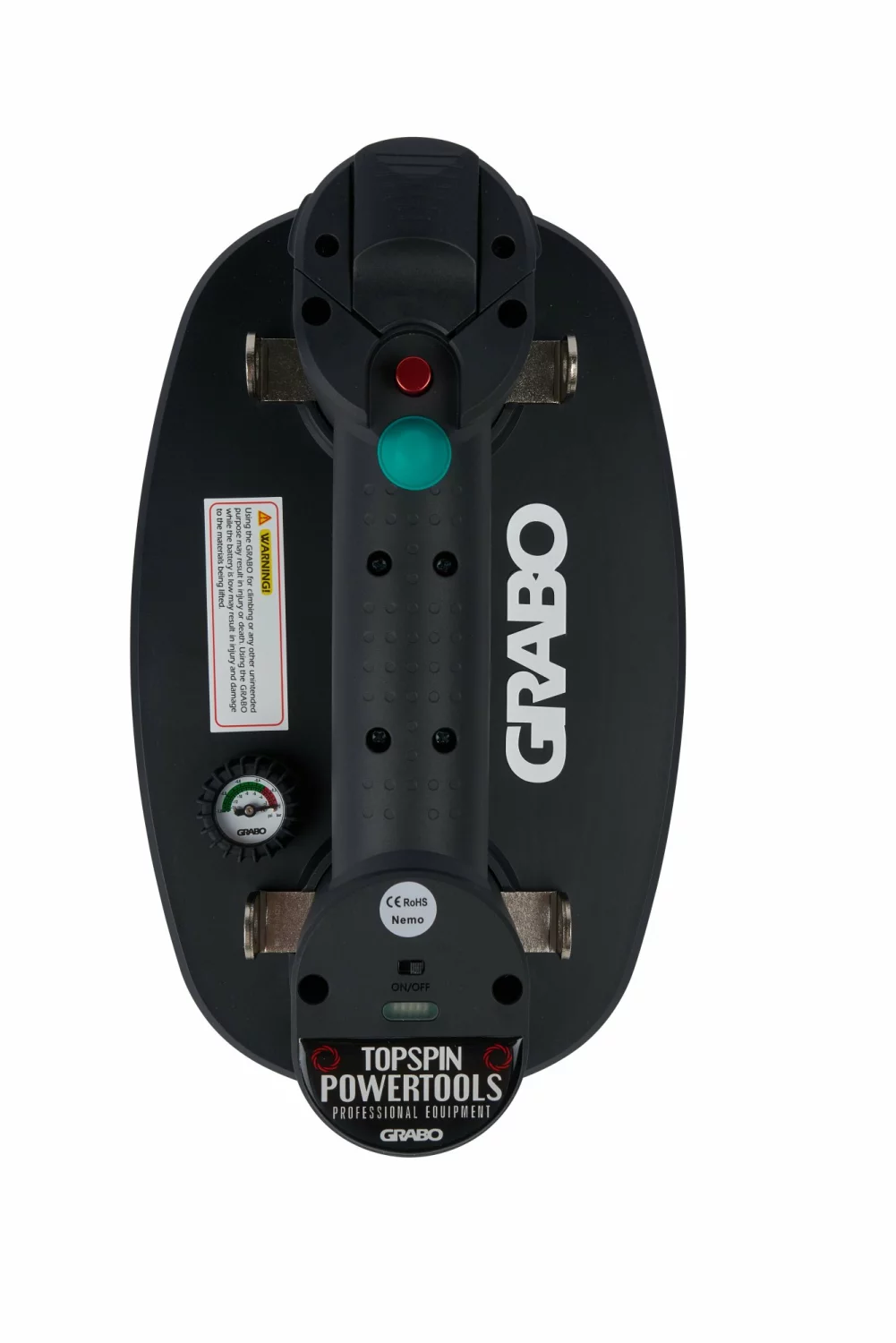 Grabo Plus Elektrische Vacuümhandzuiger - 120kg - In Systainer thumbnail 4