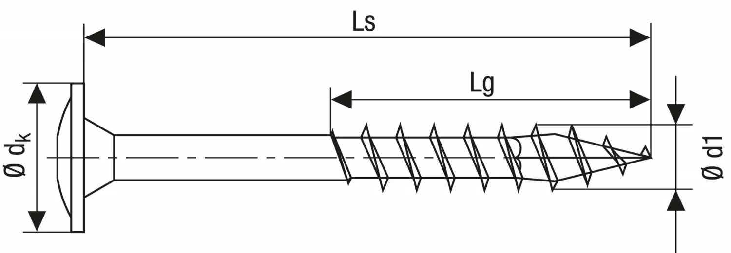 SPAX Houtconstructieschroeven Discuskop - Deeldraad -T30 - 6.0x100 Mm (100st) thumbnail 3