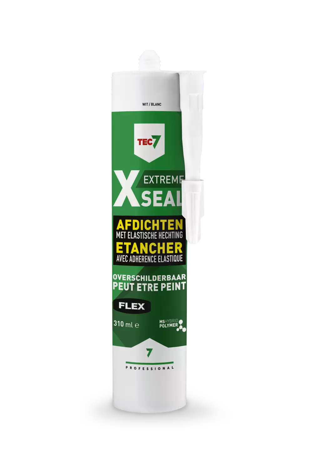 TEC7 528009000 X-seal Afdichtingskit - Wit - 310ml