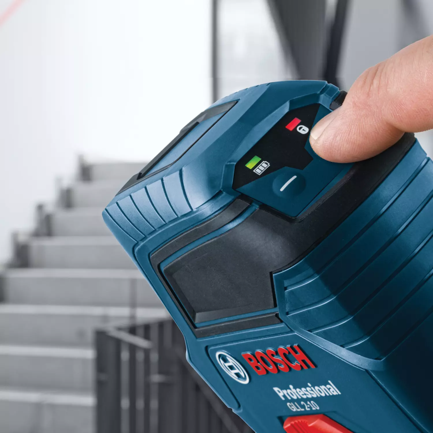 Bosch GLL 2-10 Kruislijnlaser In Tas - Rood - 10m thumbnail 4