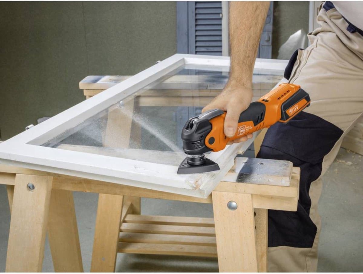 Fein AMM300 Multimaster Start 12V Li-ion Accu Multitool Set (2x 3.0Ah) + 3 Zaagbladen In Koffer thumbnail 3