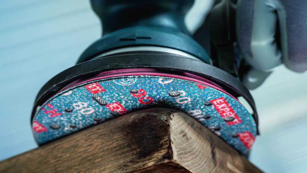 Bosch 2608902453 EXPERT Schuurschijf O780 Met Film Onderlaag - 150mm - K180 (50 Stuks) thumbnail 3