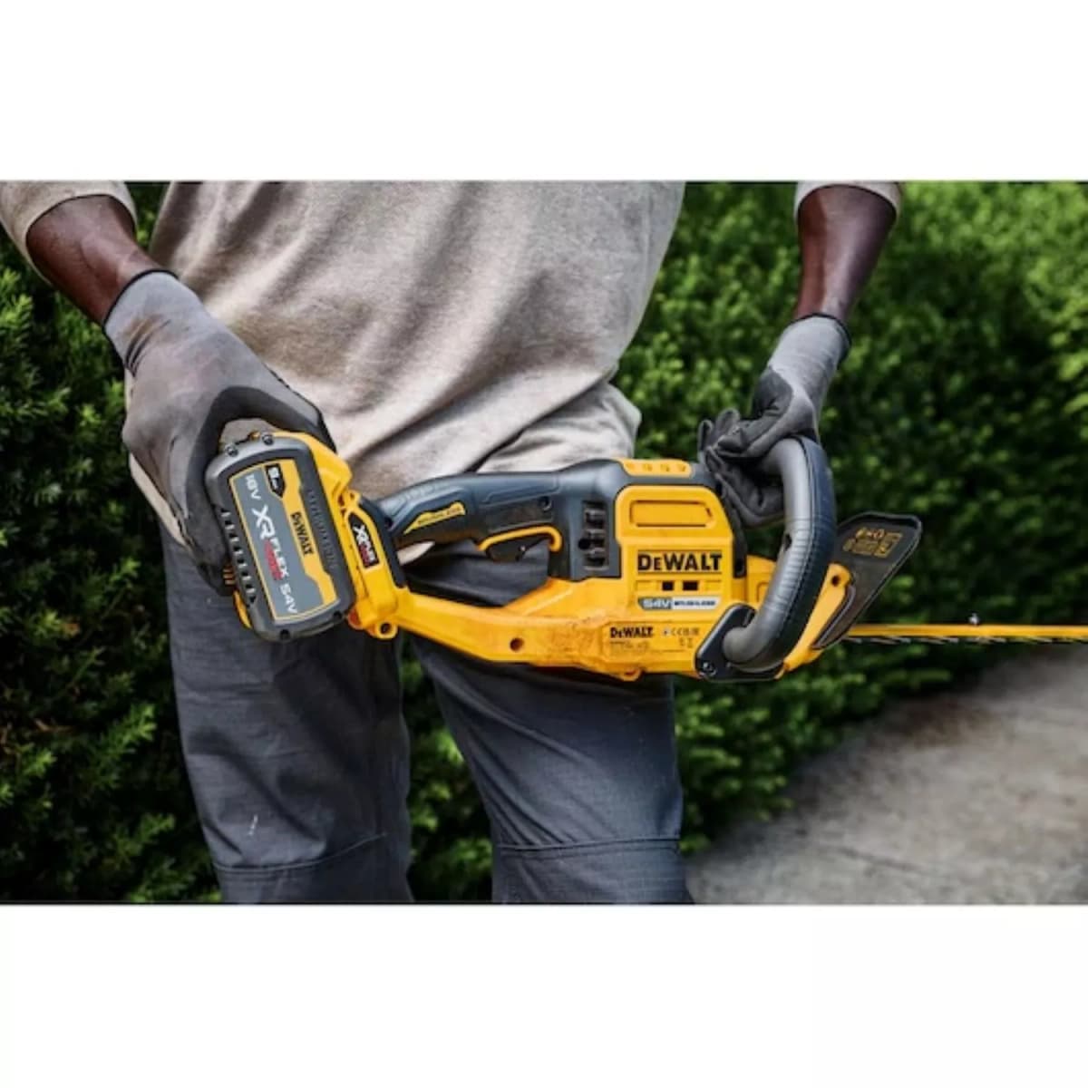 DeWALT DCMHT573X1-QW 54V Li-ion FlexVolt Accu Heggenschaar Set (1x 9.0Ah) - 65 Cm thumbnail 2