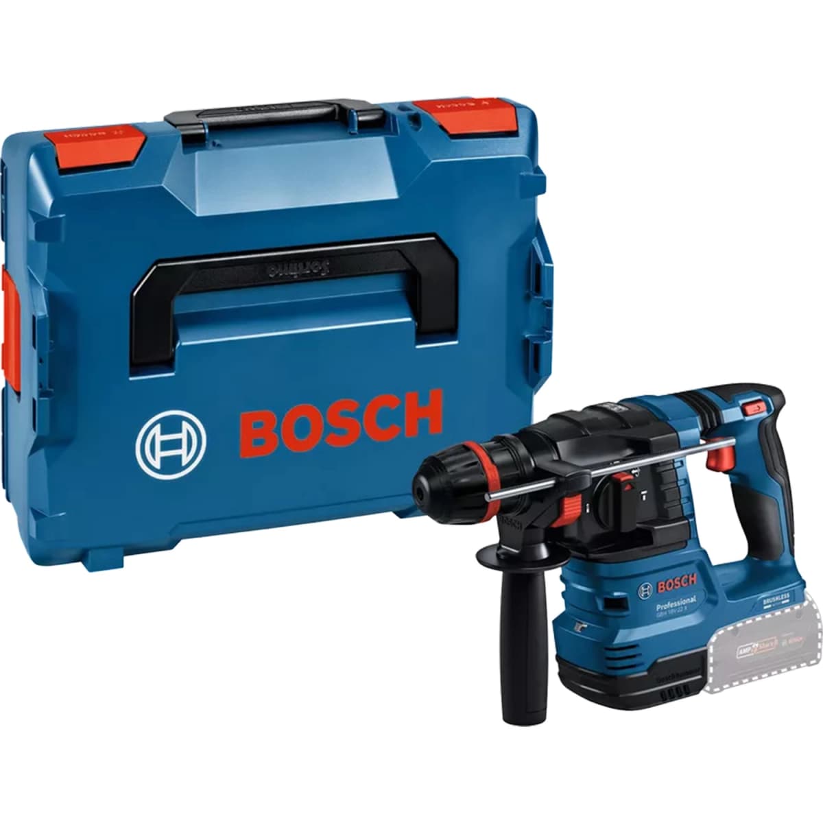 Bosch GBH 18V-22 X SDS-plus Accu ONECHUCK Boorhamer Body In L-Boxx