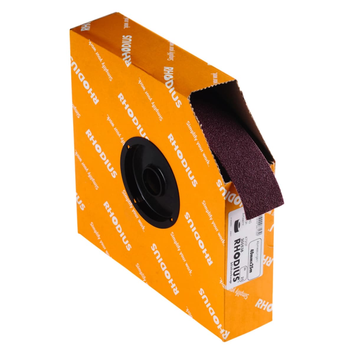 Rhodius 300538 PROline Ll SPBR Schuurrol - K60 - 40mm X 25m