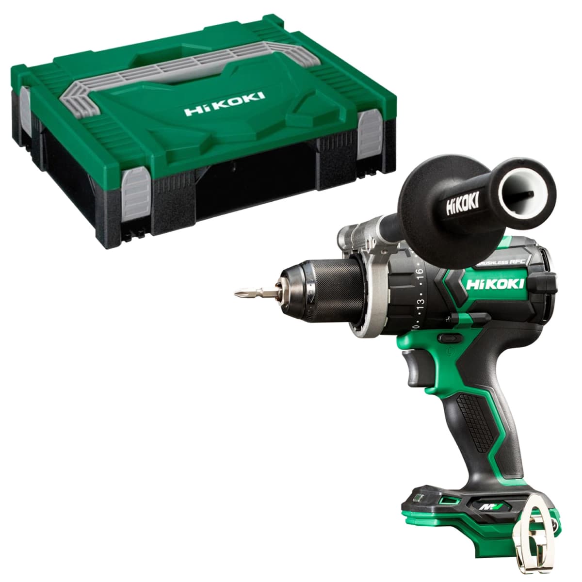 HiKOKI DS18DCW2Z 18V Li-ion Accu Boor-schroefmachine Body In Systainer - 140Nm