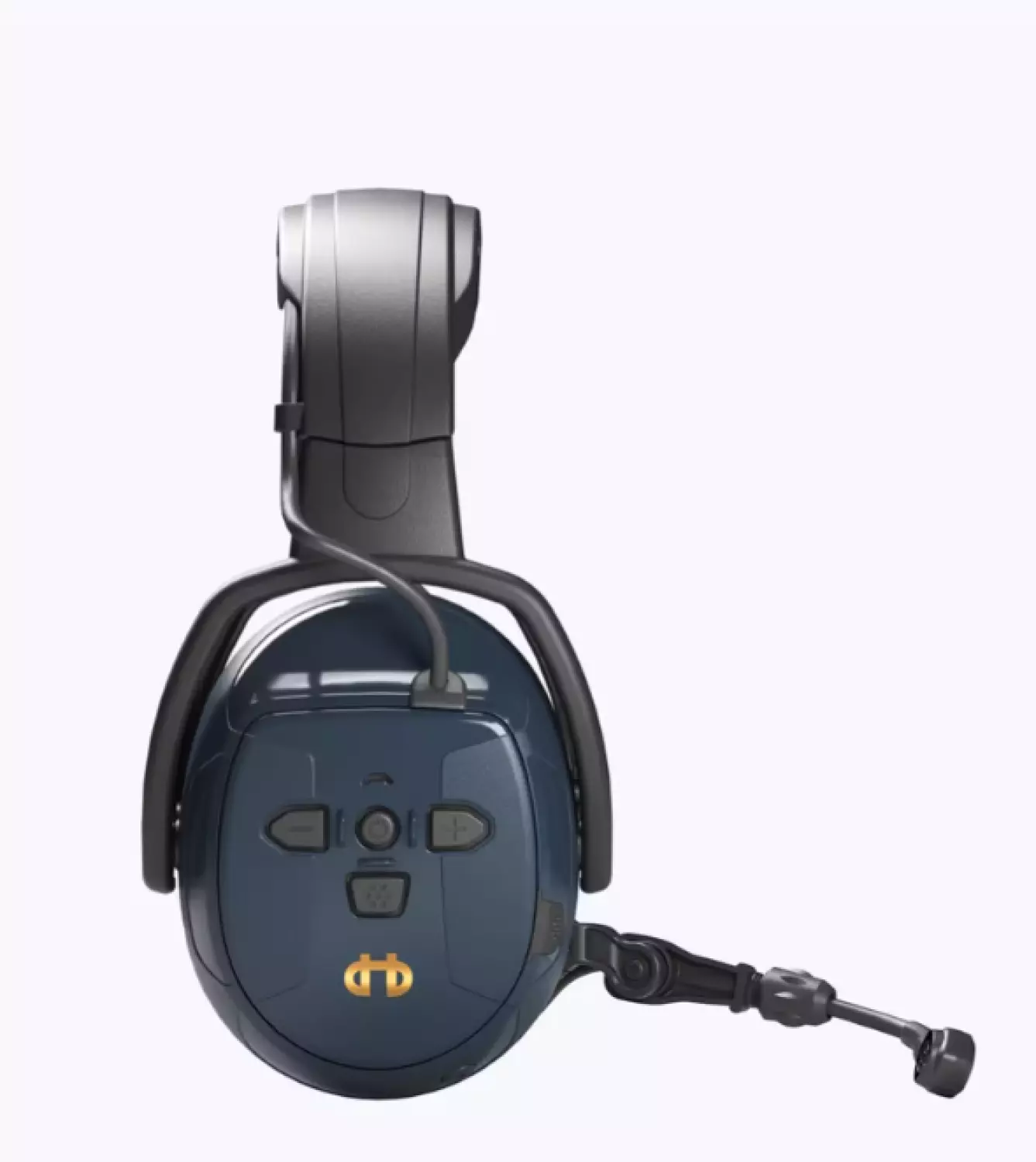 Hellberg Xstream IPX4 48012-001 MP Gehoorbescherming Hoofdband Met Bluetooth thumbnail 2