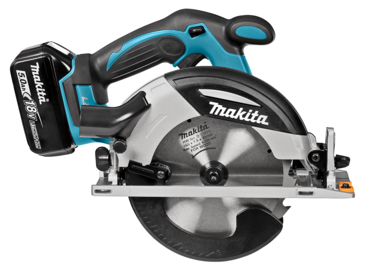 Makita DHS630RTJ 18V Li-Ion Accu Cirkelzaag Set (2x 5.0Ah Accu) In Mbox - 165mm thumbnail 3