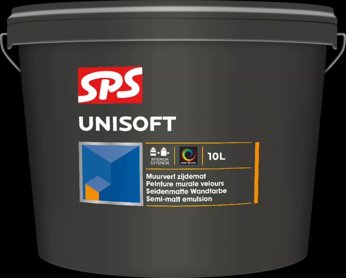 SPS Unisoft Muurverf - Op Kleur Gemengd - 1L