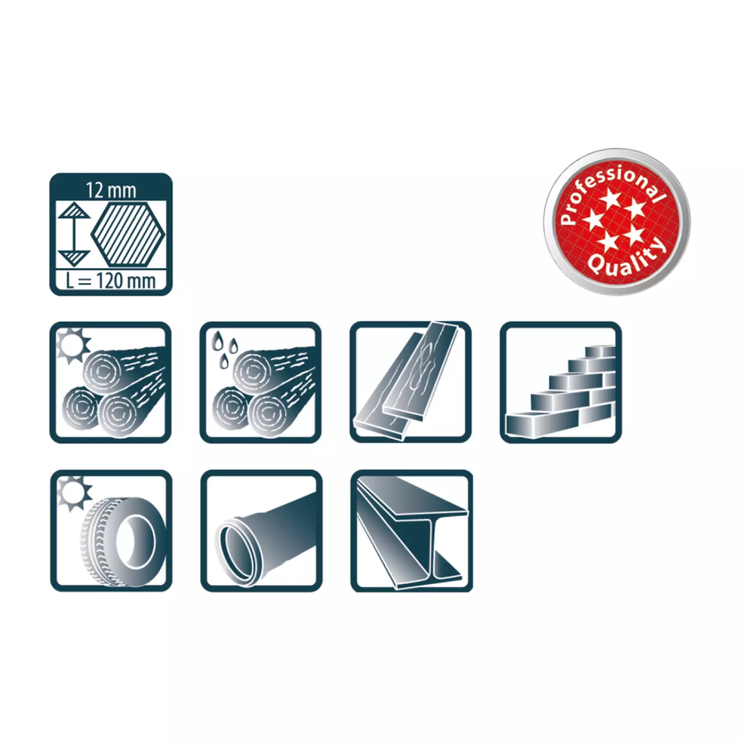 Pica 590/44 PRO Markeerkrijt - Geel - 12 X 120mm (12st) thumbnail 4