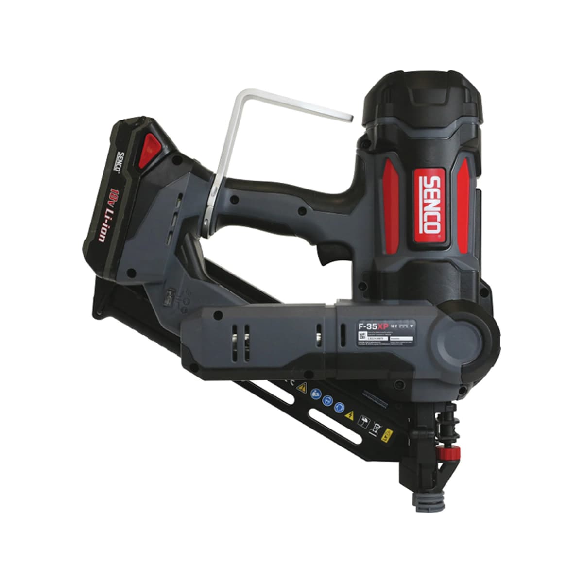 Senco F-35XP 18V Li-Ion Accu Tacker Set (2x 3,0Ah) In Koffer thumbnail 3