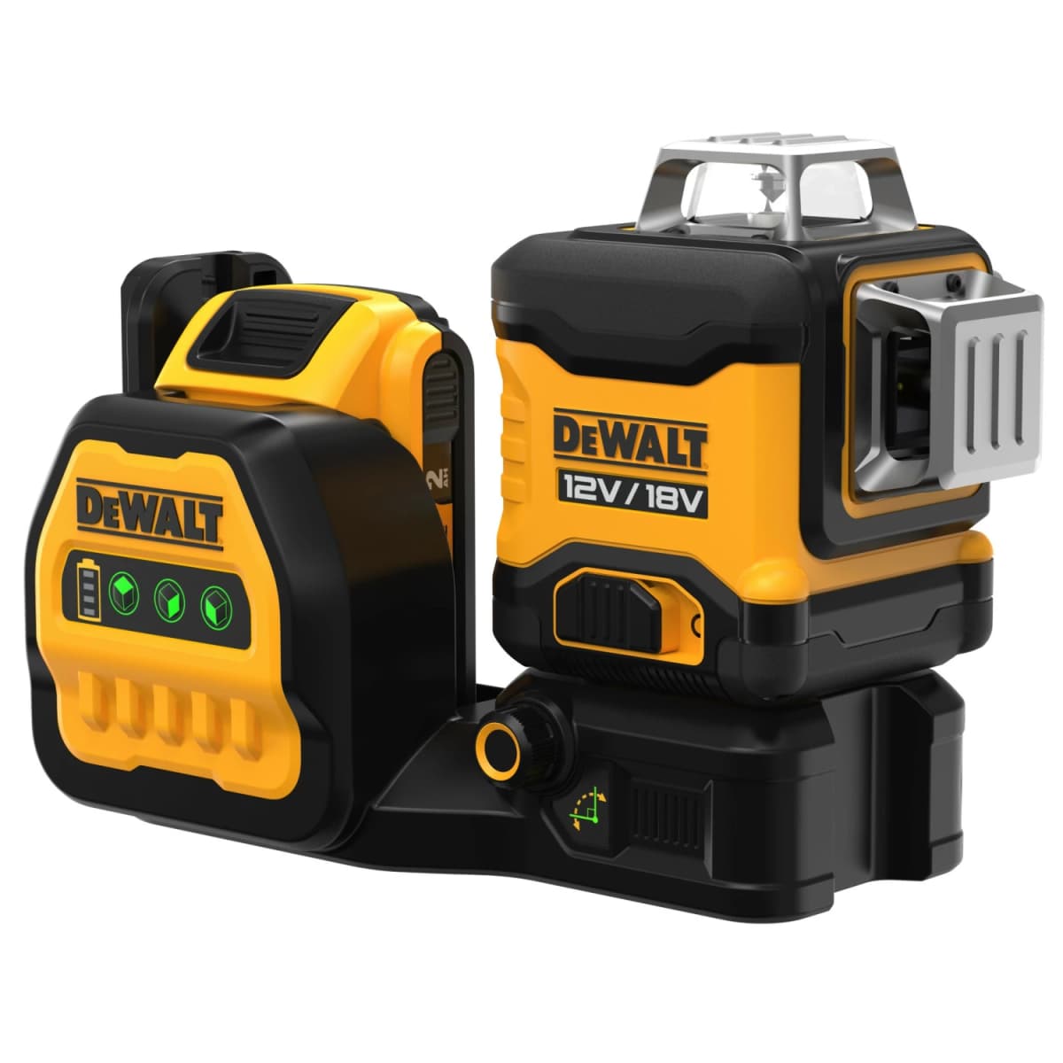 DeWALT DW088CGTRI Kruislijnlaser Met Statief - 2 Lijnen - 15m - Groen thumbnail 2