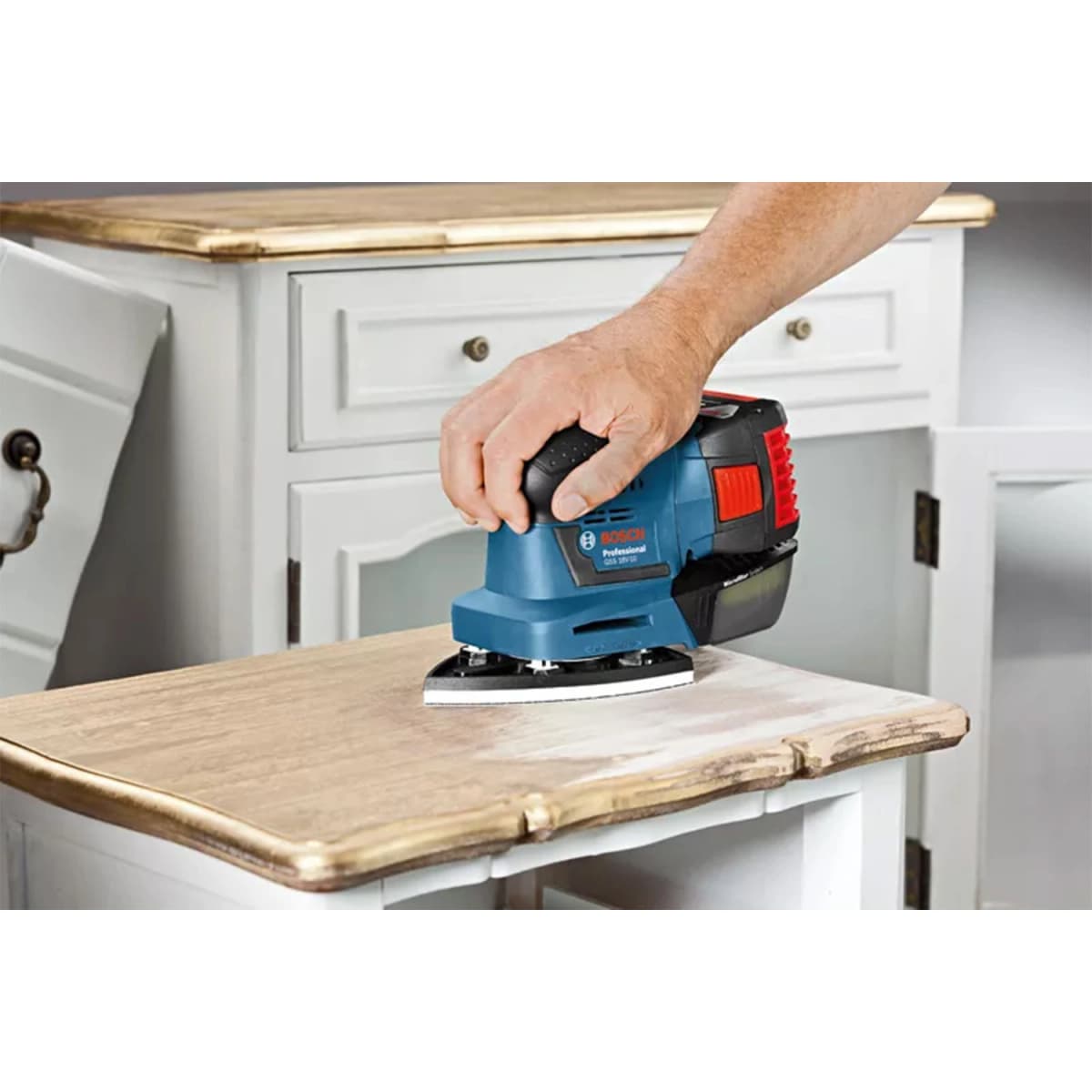 Bosch GSS 18V-10 SOLO 18V Li-ion Accu 3-in-1 Multischuurmachine Body In L-boxx thumbnail 3