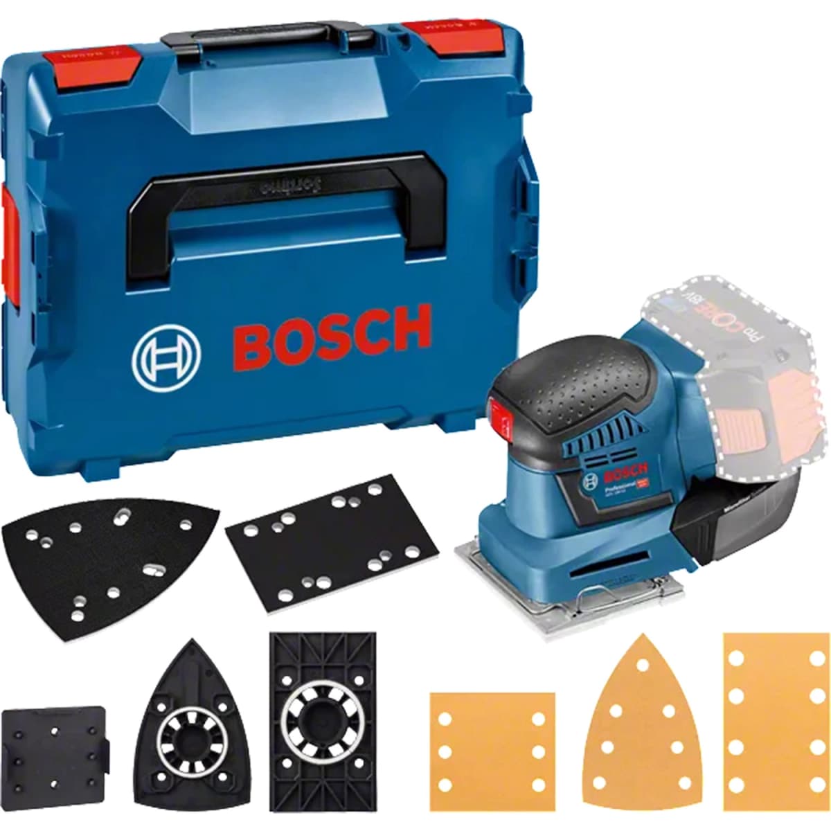 Bosch GSS 18V-10 SOLO 18V Li-ion Accu 3-in-1 Multischuurmachine Body In L-boxx
