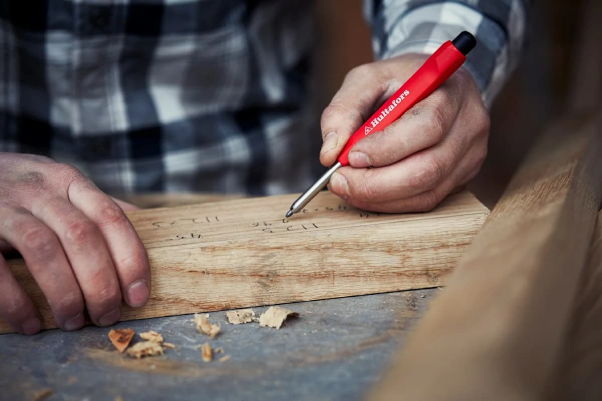 Hultafors HDM Markeerpotlood - Met Holster - Ingebouwde Puntenslijper - 2mm thumbnail 4