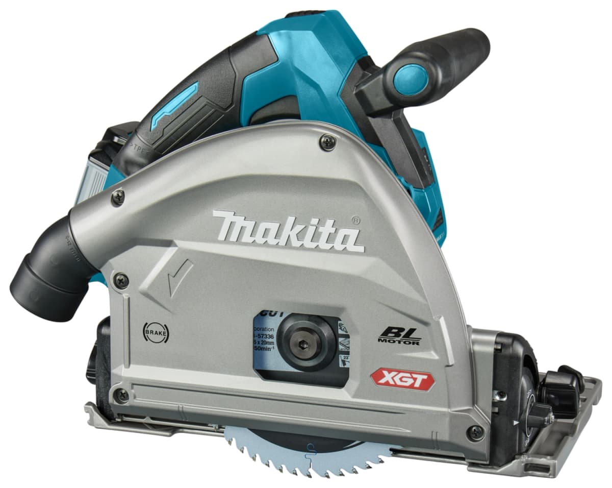 Makita SP001GM101 XGT 40V Max Li-Ion Accu Invalcirkelzaag (4,0Ah Accu En Lader) In Mbox Met AWS Zender - 165mm thumbnail 3