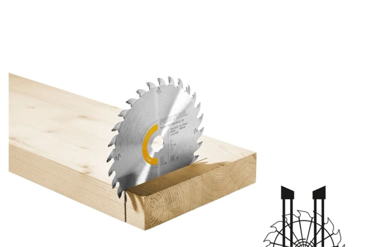 Festool 205765 Cirkelzaagblad - HW 168x1,8x20 - 42T - Hout thumbnail 2