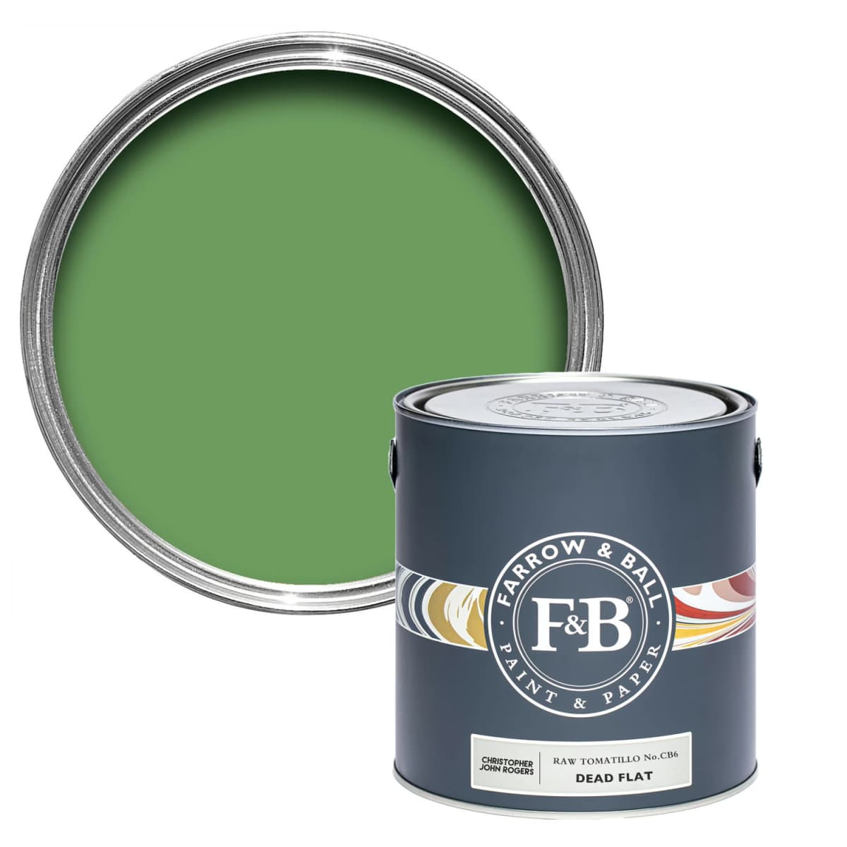 Farrow&Ball Modern Emulsion Raw Tomatillo CB6 5 L