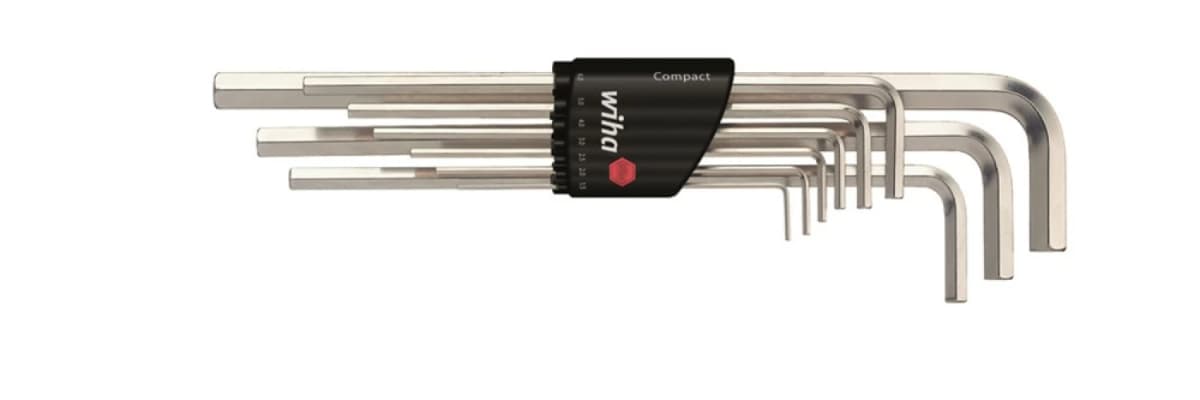 Wiha 352 H9 9-delige Inbussleutelset In Compact Houder - 1,5-10mm