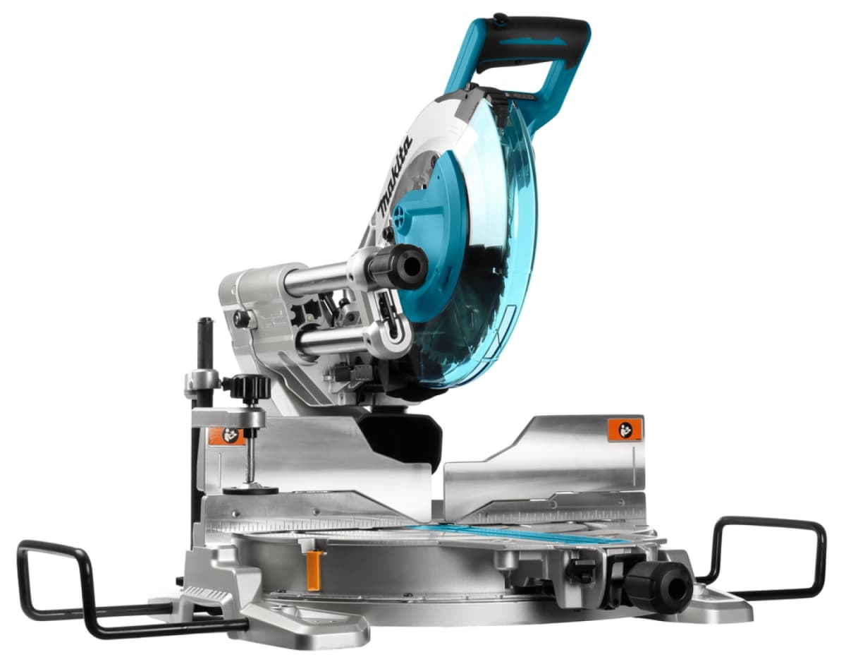 Makita DLS111PT2U 36V (2x18V) Li-ion Accu Afkortzaag Set (2x5.0Ah) - 260mm thumbnail 3