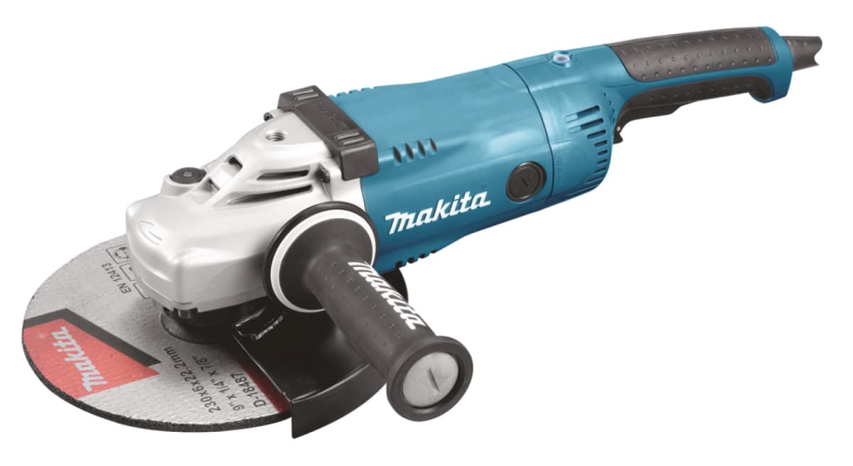 Makita GA9020RFK1 Haakse Slijper In Koffer - 2200W - 230mm - Softstart thumbnail 2
