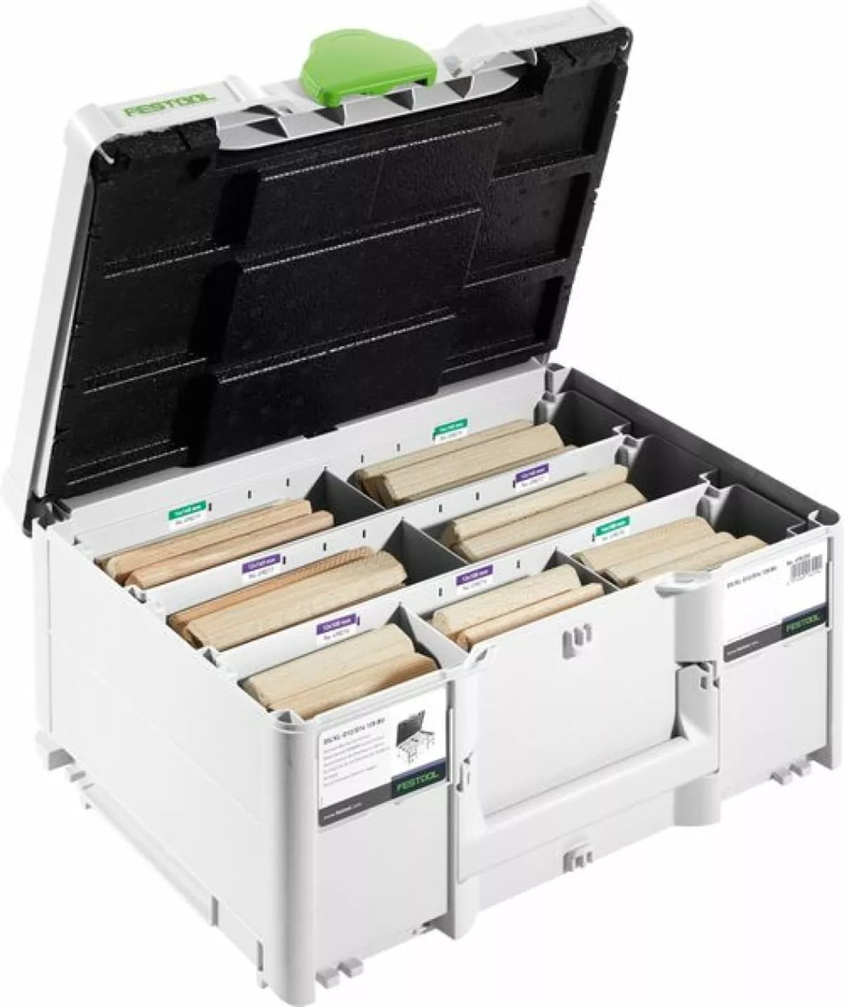 Festool DS/XL D12/D14 128 BU DOMINO XL Stenen Beuken In Systainer