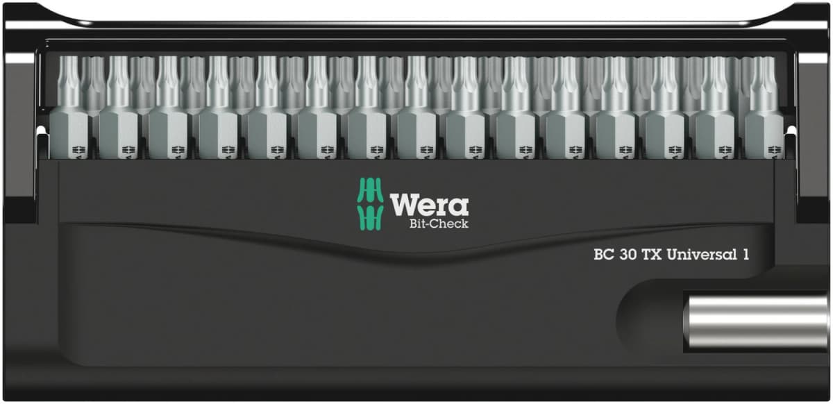 Wera 05057900001 30-delige Bit-Check 30 T Universal Set