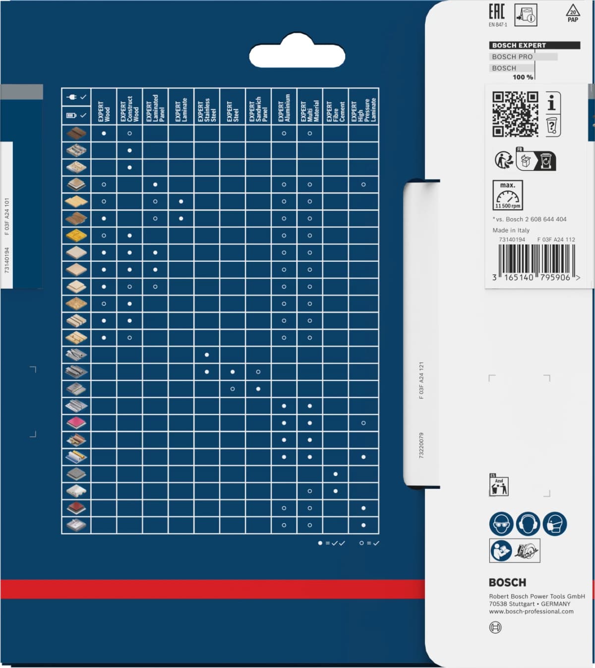 Bosch 2608644024 Expert Cirkelzaagblad - 165 X 20 X 48T - Hout - Carbide thumbnail 3