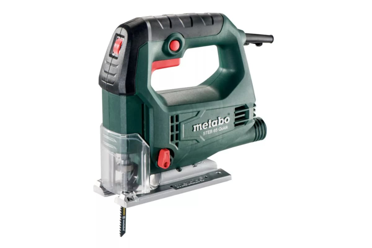 Metabo STEB 65 QUICK SET Decoupeerzaag Incl. 20 Zaagbladen In Koffer - 450W - D-greep - Variabel thumbnail 2