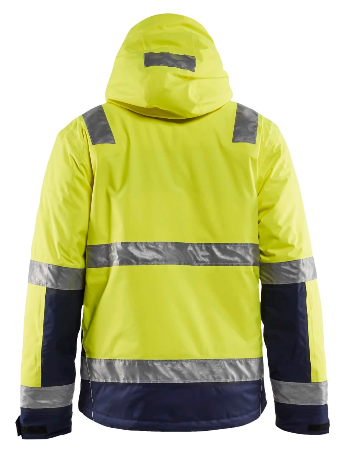 Blåkläder 4870 Winterjas High Vis - Geel - Maat S thumbnail 2