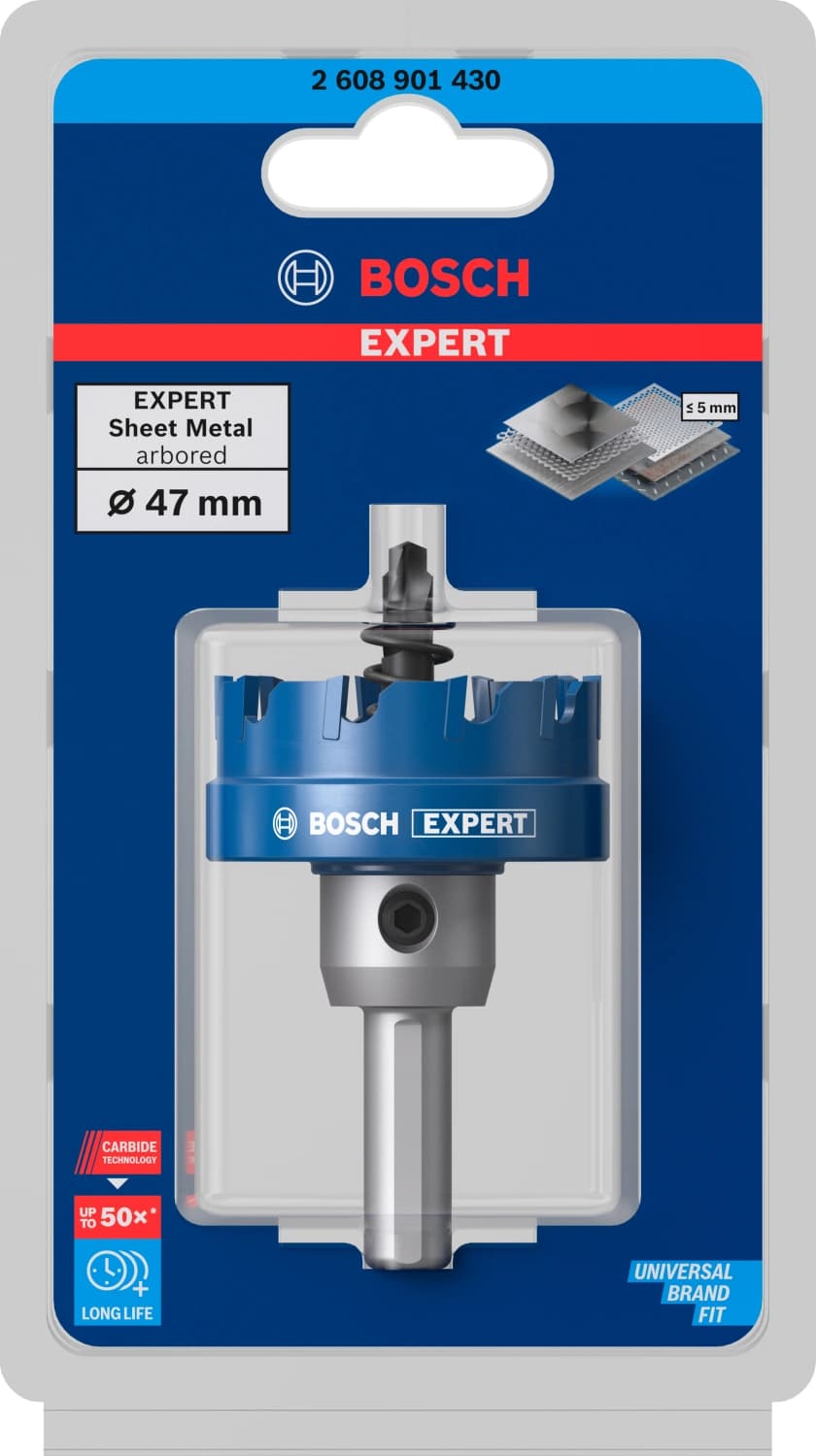 Bosch 2608901430 EXPERT Sheet Metaal Gatzaag - 47mm thumbnail 2