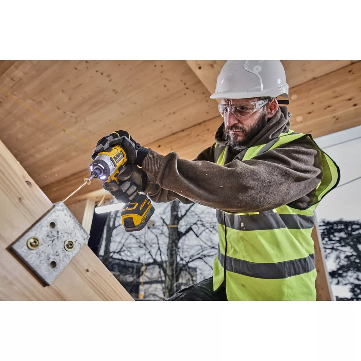 DeWALT DCF860E2T 18V Li-ion Accu Slagschroevendraaier Set (2x 2.0Ah Accu) In TSTAK - 282Nm thumbnail 3