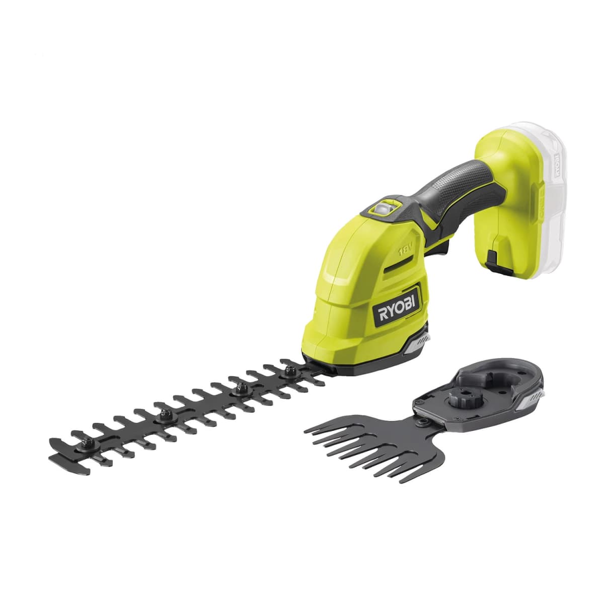 Ryobi RY18GSA-0 One+ 18V Li-ion Accu 2-in-1 Snoeischaar Body - 200mm