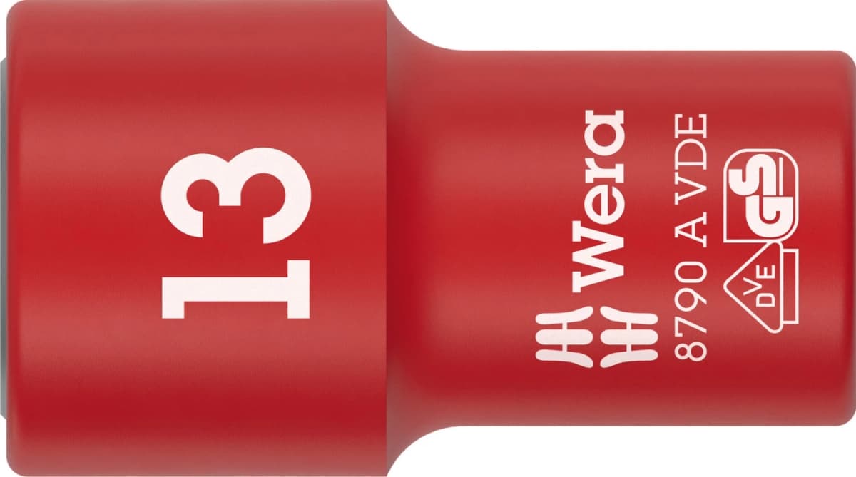 Wera 05005930001 8790 B VDE Zyklop Dop Geïsoleerd - 1/4"- 13mm