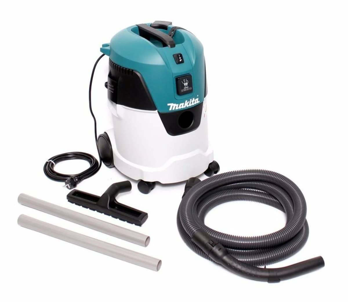 Makita VC2512L Bouwstofzuiger - 1000W - L-klasse - 18L - Stoefzuiger Voor De Bouw - TNO Klasse D Stofzuiger Voor Materiaal Zoals Steen En Beton