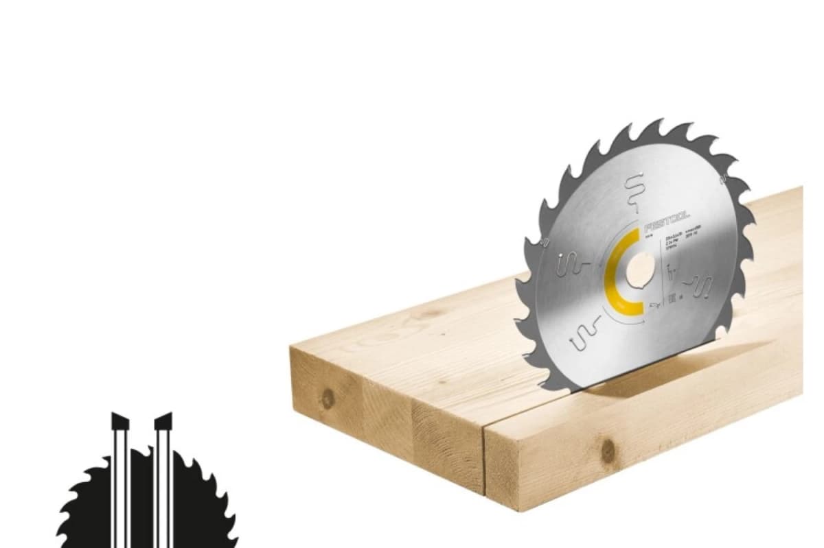 Festool 575974 HW 254x2,4x30 PW24 Cirkelzaagblad - Hout - 254mm thumbnail 2