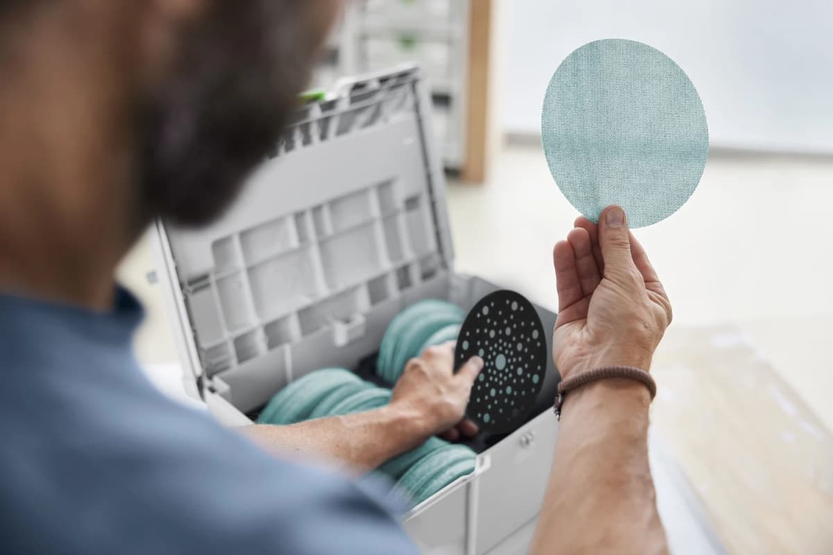 Festool SYS-STF D150 GR NET-Set Schuurmateriaal-Systainer³ Granat SYS-STF Granat Net D 150 In Systainer thumbnail 4