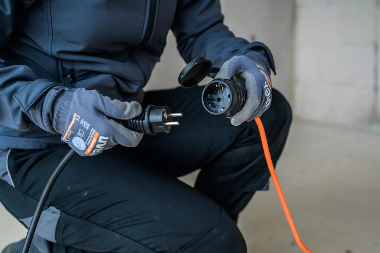 Brennenstuhl BREMAXX Verlengkabel IP44 20m AT-N05V3V3-F 3G1.5 Oranje thumbnail 3