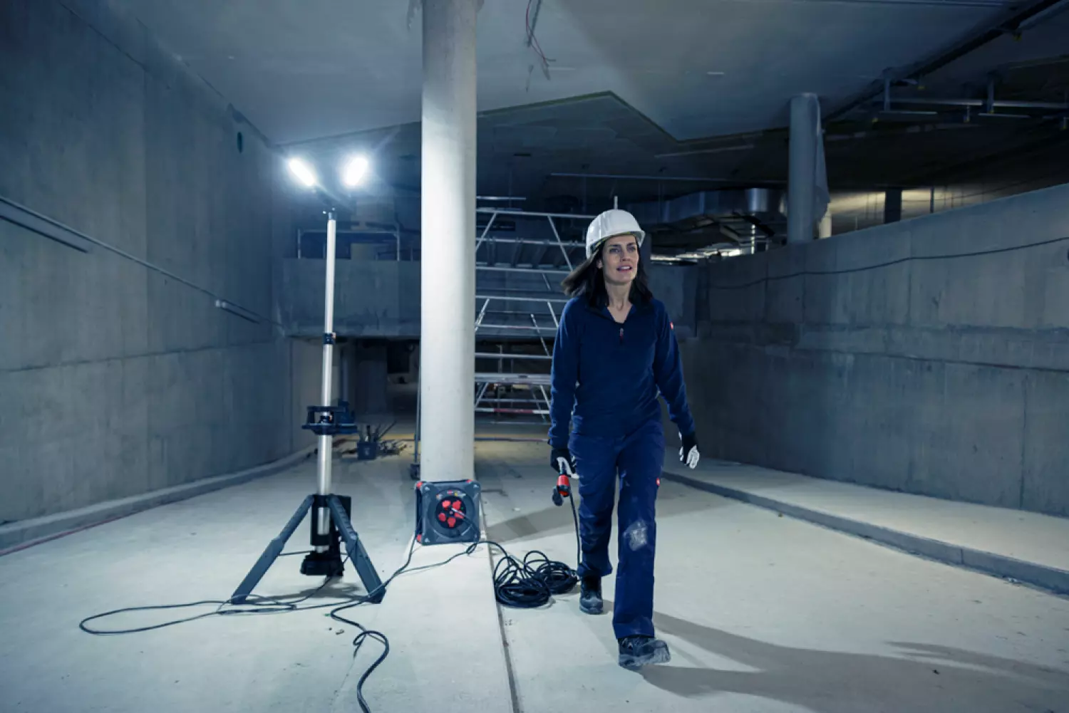 Brennenstuhl Professional VN 2100 Verlengsnoer H07RN-F 3G1,5 - IP44 - 25m - Zwart thumbnail 3