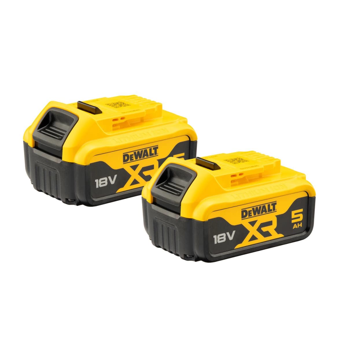 DeWALT DCB1104P2 18V Li-ion XR Accu Starterset (2x 5.0Ah) + Lader thumbnail 2