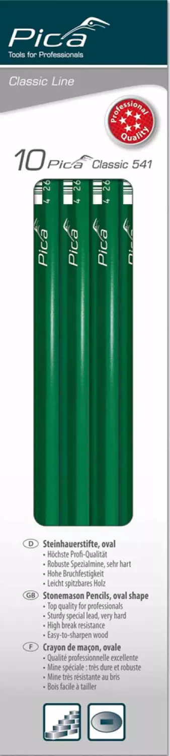 Pica 541/30 Classic Steenpotlood - 300mm - Grafiet (10st.) thumbnail 2
